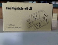 Travel Plug Adapter w/ USB for the United KIngdom UK