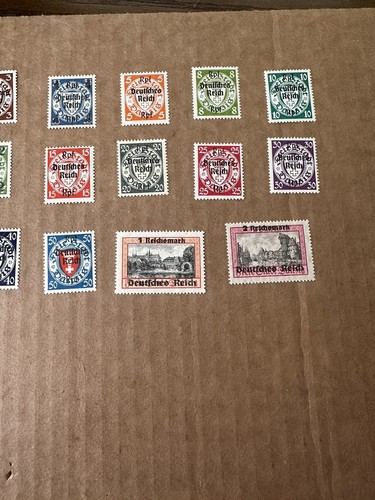 DANZIG Scott 241-254, MINT Light HINGED, Stamps - Picture 4 of 6