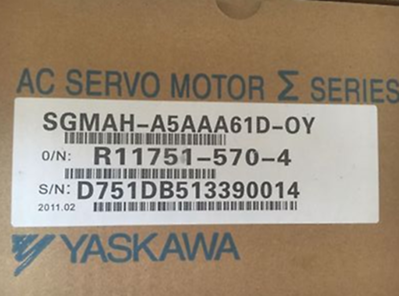 1PC NEW YASKAWA SERVO MOTOR SGMAH-A5AAA61D-0Y