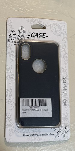 Lohasic iPhone XS Case-Protective-Blue & Gold -New In Package