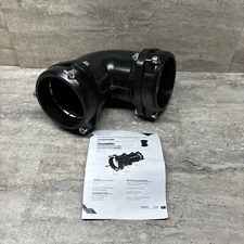 Aircom QLGO90AL110 Quick Line Aluminum 90 Degree Elbow Fitting, 110mm / 4”, New