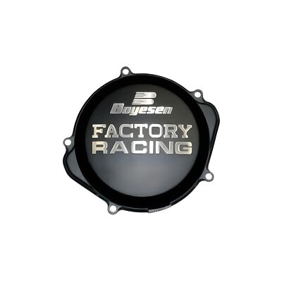 Kupplungsdeckel Boyesen Factory Racing schwarz für Yamaha YZ 125 05-21