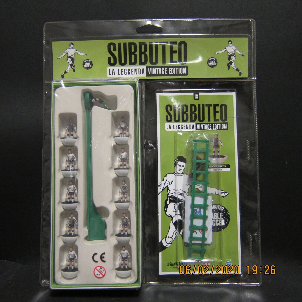Subbuteo La Leggenda Italy 1968
