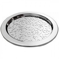 Alessi Dressed Set With Relief Decoration Includes 4 X Glass Coasters. Best Pric Alessi Dressed Set With Relief Decoration Includes 4 X Glass Coasters. Best Pric
