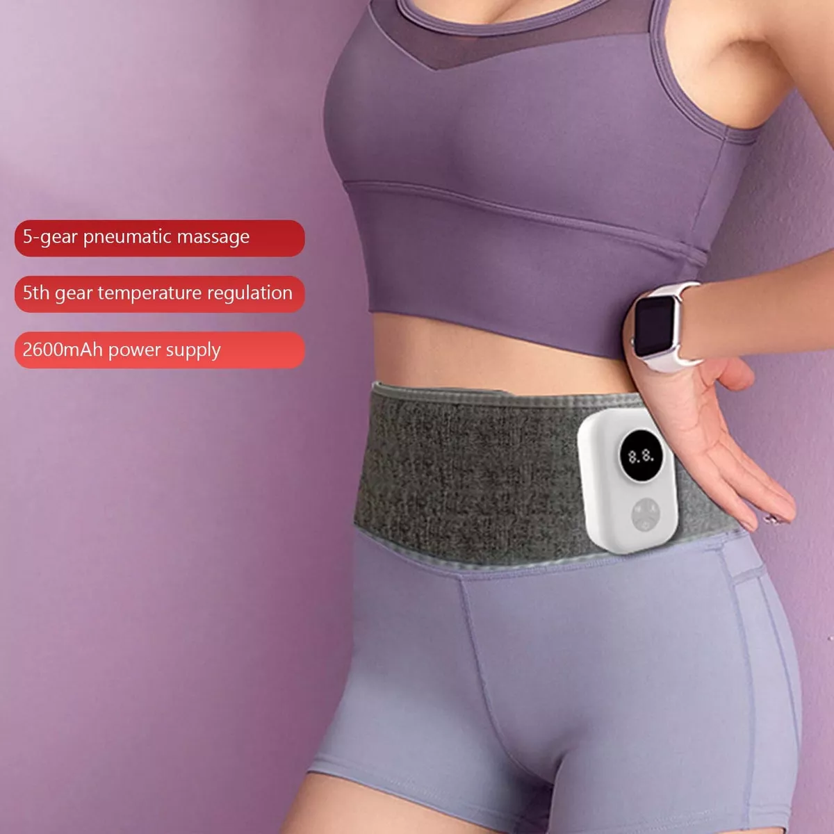 Electric Heating Vibration Slimming Belt Weight Loss Waist Fat