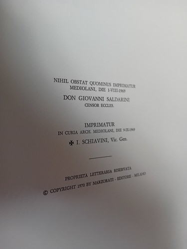 VANGELO SECONDO GIOVANNI AA.VV. MARZORATI 1970 - Picture 9 of 13