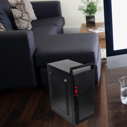 Mini Case Pc Tower Gaming Office Cafe Computer Container - Afbeelding 11 van 12