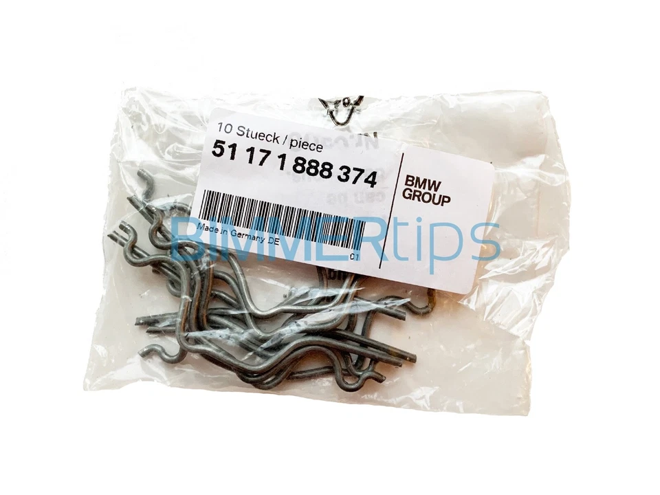 Muelle de aleta de gas para puerta de combustible E46 genuino OEM BMW 51171888374 323i 325i 328i 330i M3 Foto 3 de 3