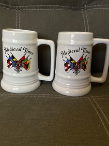 Medieval times beer steins
