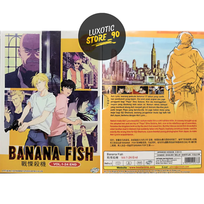 Banana Fish Complete Series (1-24) English Subtitle All Region