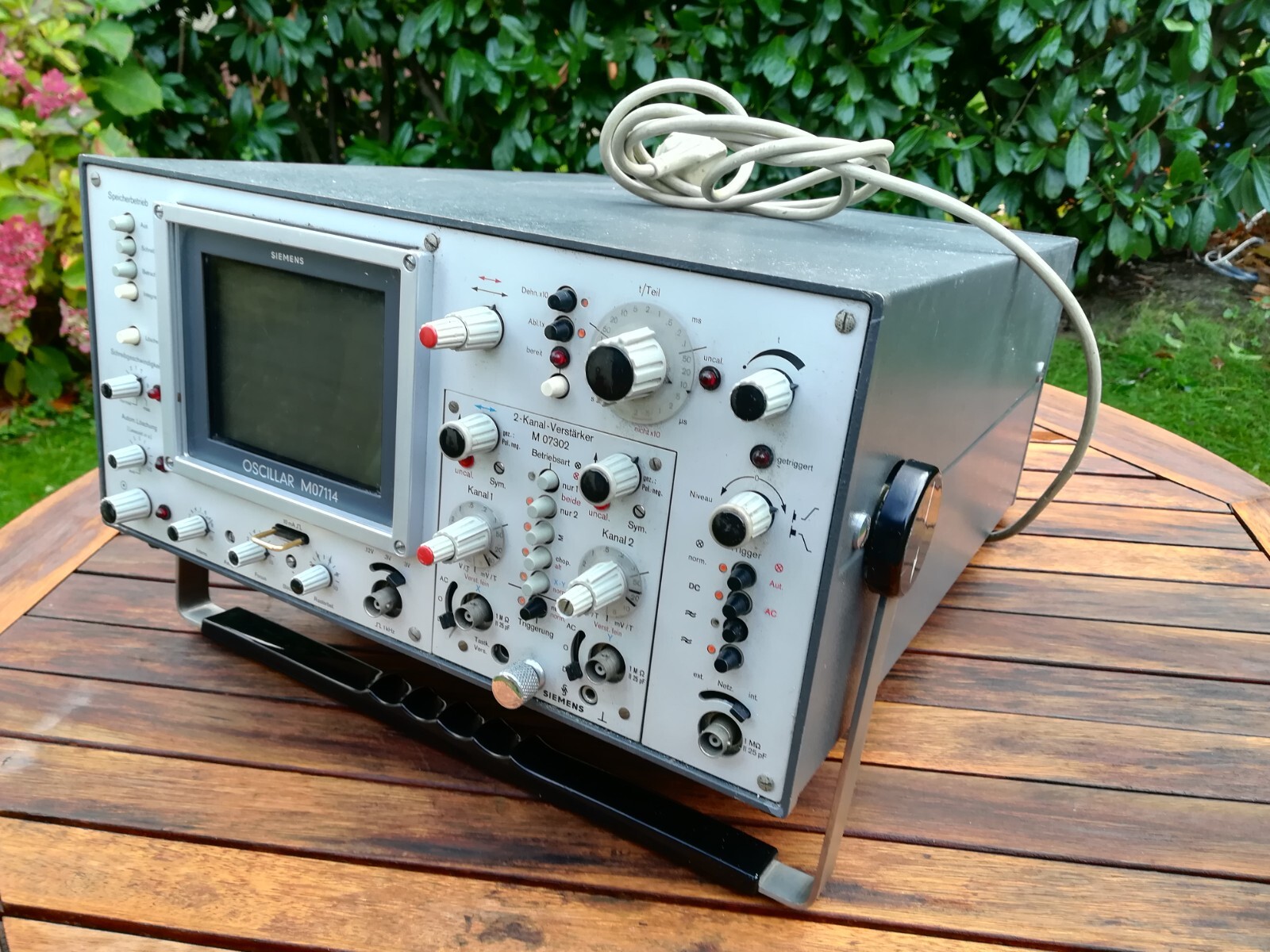 SiemensOscillarM07114OscilloscopeOscilloscope-MeasurementTechnology+CABLE