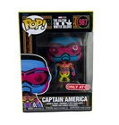 Funko Pop BLACKLIGHT Captain America #987 Marvel Target Exclusive MINT w Protect