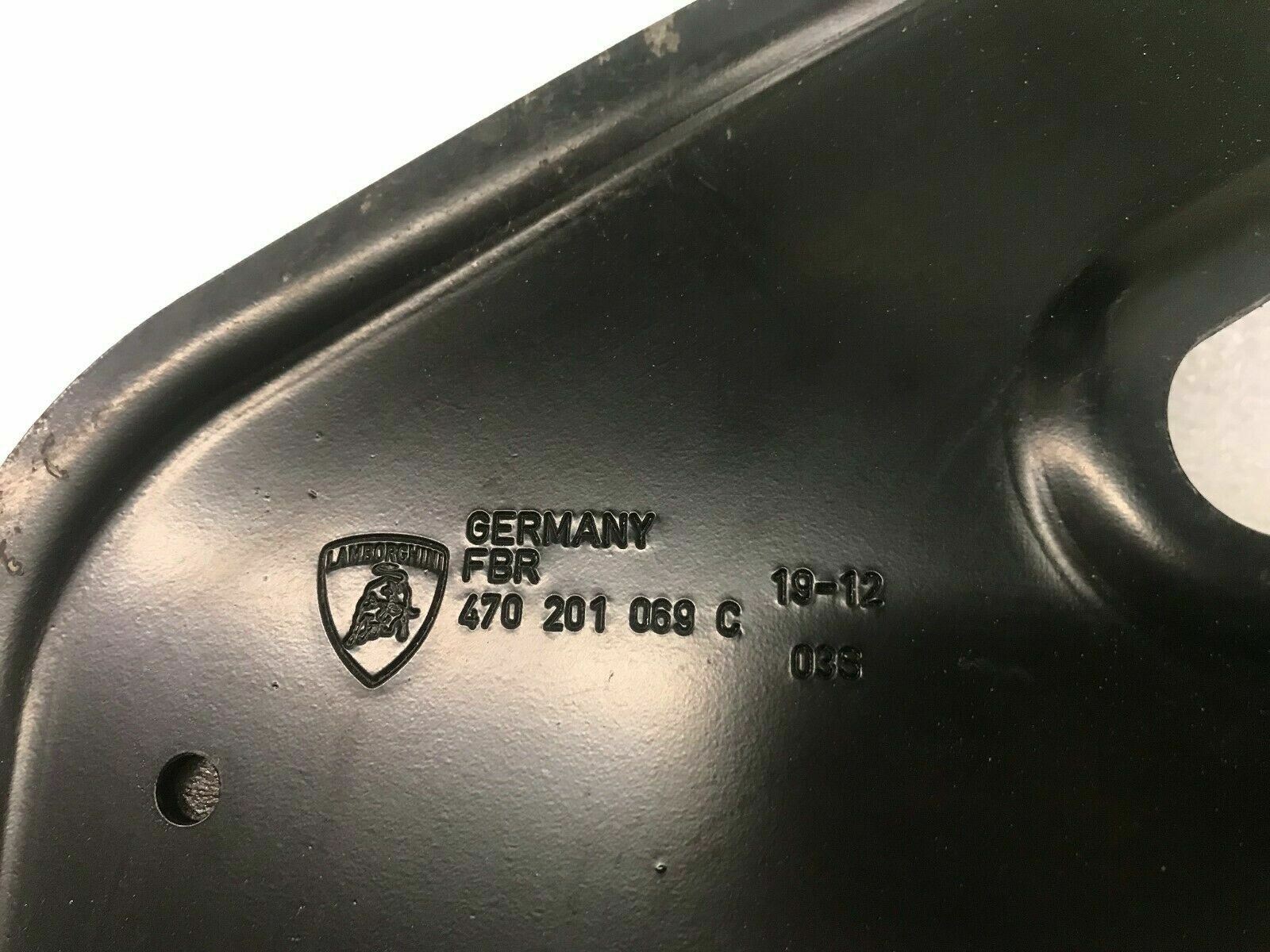 LAMBORGHINI AVENTADOR 700 DRIVER LEFT FUEL TANK ASSEMBLY SUPPORT OEM 470201069C