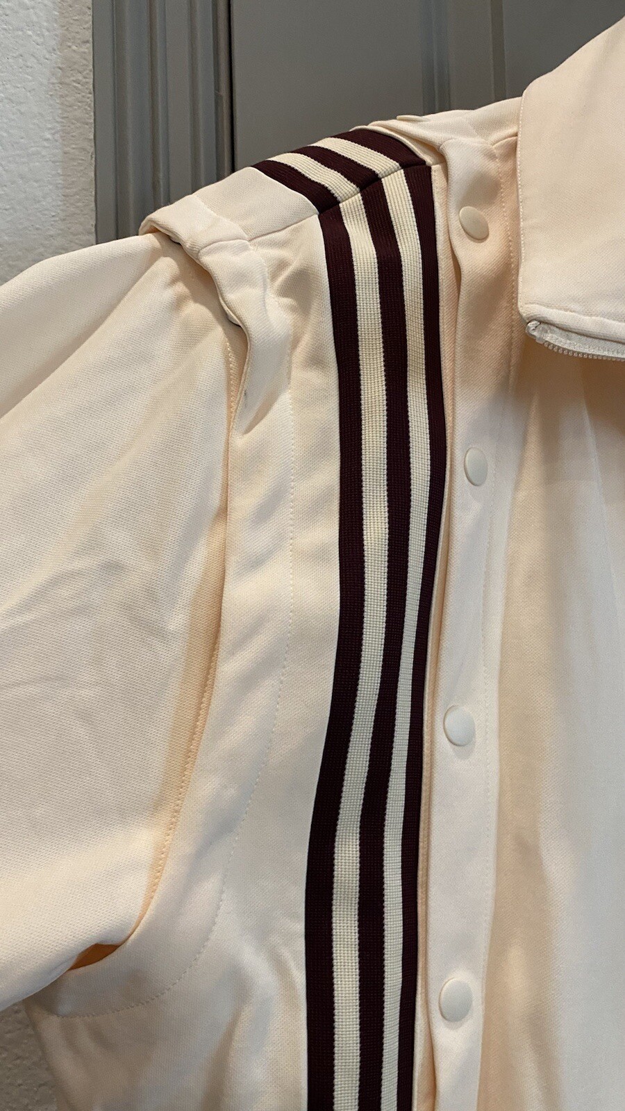 Adidas x IVY Park Ecru Track Jacket with Removable Sleeves, L image 2