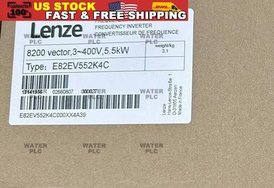 Fast ship Lenze INVERTER E82EV552K4C040 E82EV552-4C040 new