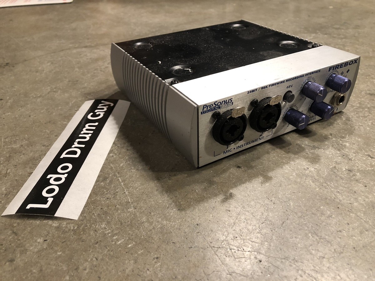 PreSonus FireBox Digital Audio 24Bit/96K Firewire Recording