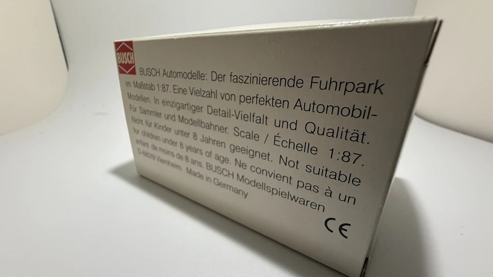 New Old Stock, 1931 Mercedes Benz SSKL ,MilleMiglia ,Busch, 1:87scale ,483031 - Image 3 of 4