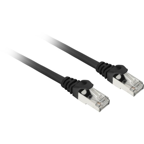 Sharkoon Cavo Patch SFTP, RJ-45, con Cavo Grezzo Cat.7a Nero, 7,5 metri