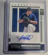 2021 Contenders Nivaldo Rodriguez Contenders Prospect Auto Astros 