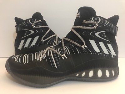 Adidas Crazy Explosive Boost Olympic Basketball Shoes B42845 Black/White Sz 14.5