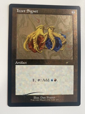 MTG Izzet Signet (293) *Etched Foil* Secret Lair: Dan Frazier MT