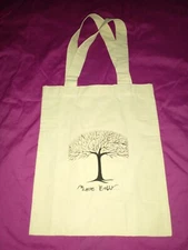 Organic Canvas Cotton painted Shopping or Book carring tote sholder bag 