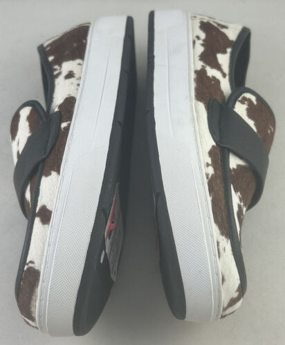 Donald Pliner Women's Size 7.5 Bone Multi Richie Haircalf Loafers Sneakers NICE - Picture 7 of 13