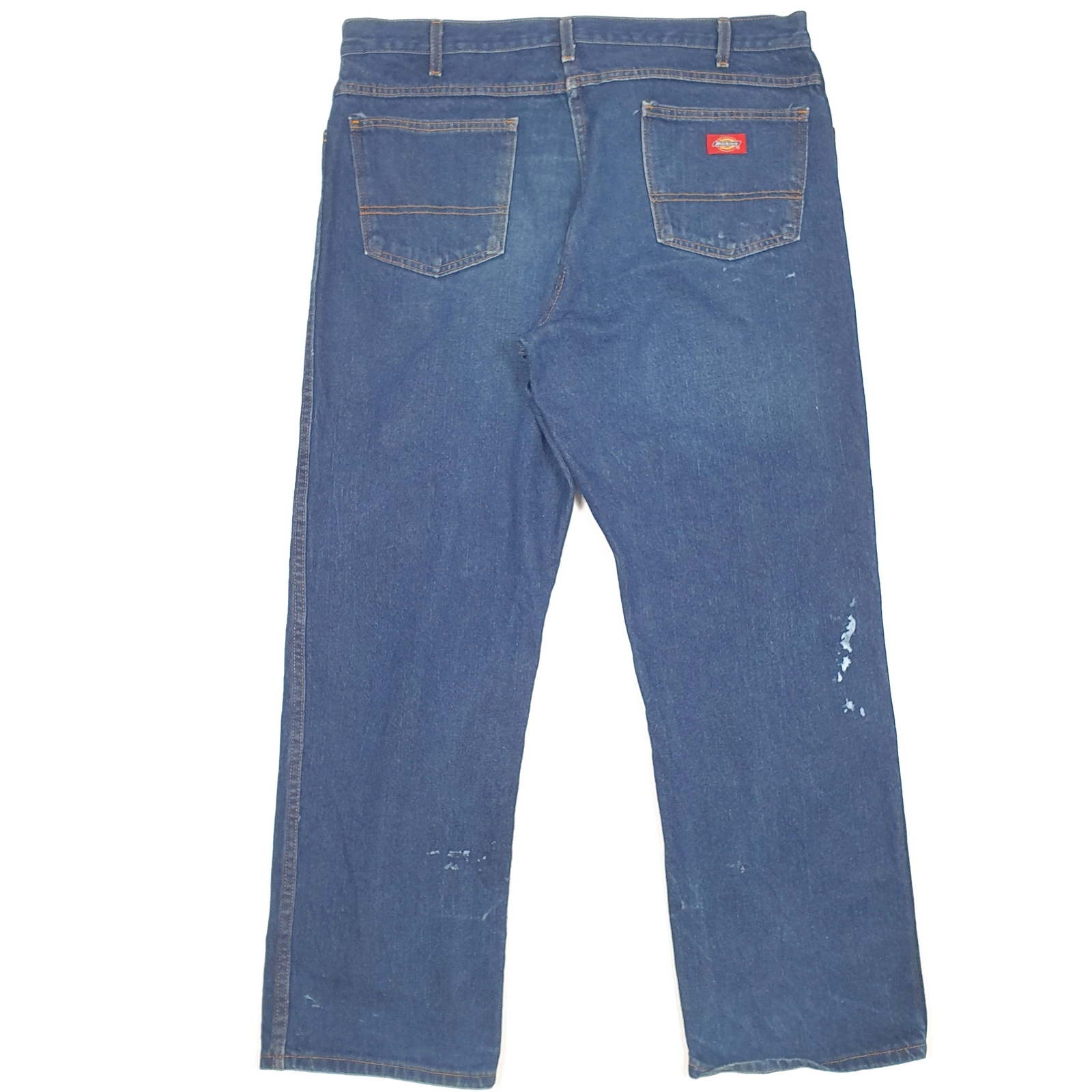 Mens DICKIES Casual Regular Fit Blue Denim Jeans Trousers W38 L30 image 3