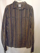 DOLCE & GABBANA Stripe Mens Dress Shirt 40/54