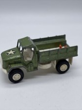 Vintage Tootsie Toy Deuce & 1/2 Truck Green 4" Long Made in USA