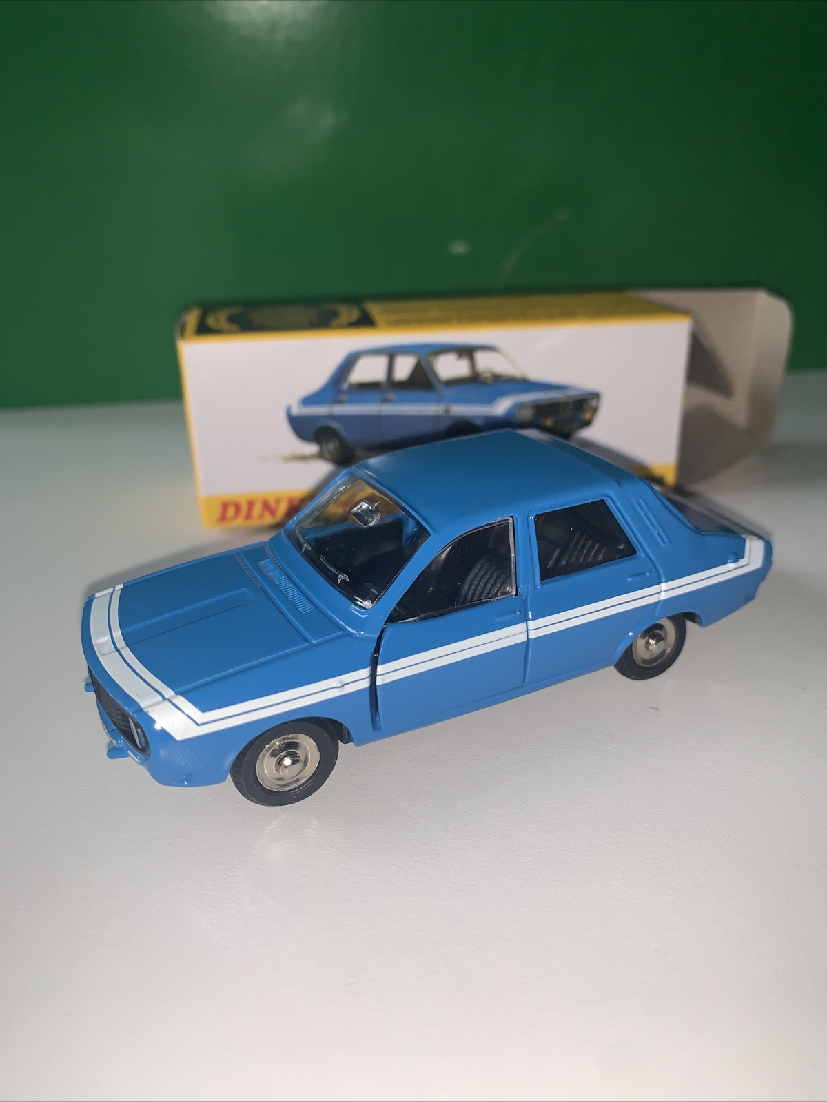 Miniature Dinky Toys Renault 12 TL 1972/75 – Réf 1424 – Échelle 1/43 – Jaune