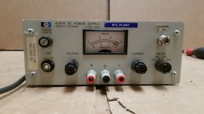 6281a HP 6281A DC Power Supply 0-7.5V,0-5A GOOD! | eBay