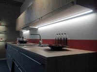 Neu Hera Modena Unterbauleuchte 600 Mm Edelstahl Led Neutralweiß Kunststoff