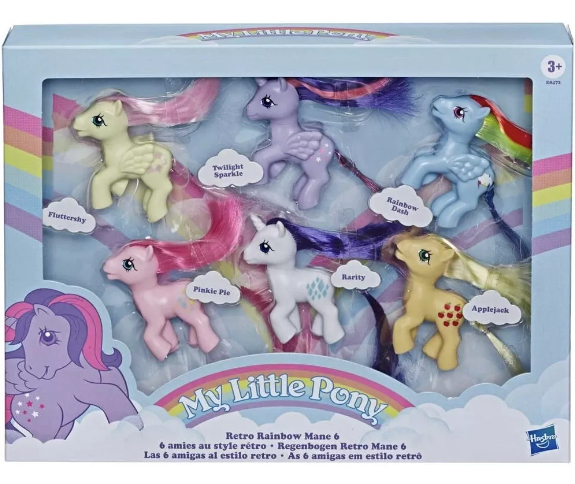 Kit Amigas My Little Pony com 6