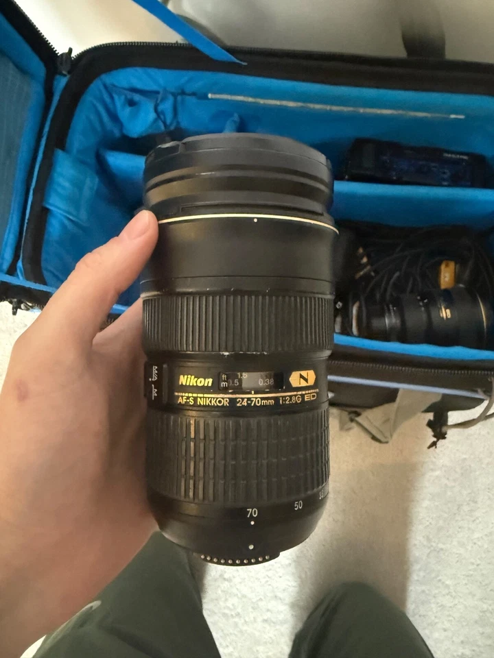 NIKON AF-S NIKKOR 24-70MM F2.8G ED Lens - Image 2 of 4