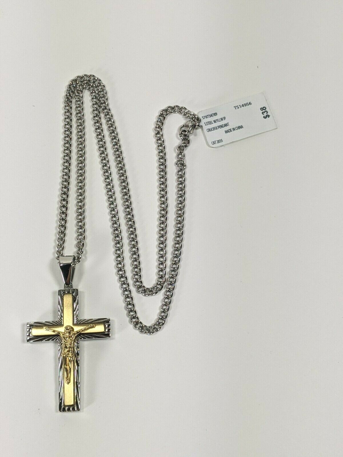 Men's Christian & Catholic Crucifix Cross Mozambique