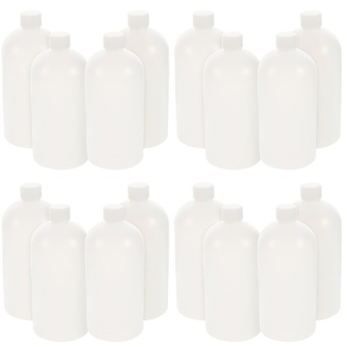 4 Count Plastic Bottle with Lid Storage Bottles for Liquid Water - Picture 9 of 12
