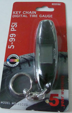 Nip Accutire Ms-4652b Key Chain Digital Tire Gauge Black 5-99 Psi Nip Accutire Ms-4652b Key Chain Digital Tire Gauge Black 5-99 Psi
