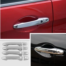 ABS Chrome Exterior Smart Door Handles Cover Trim For Honda CR-V CRV 2013-2016