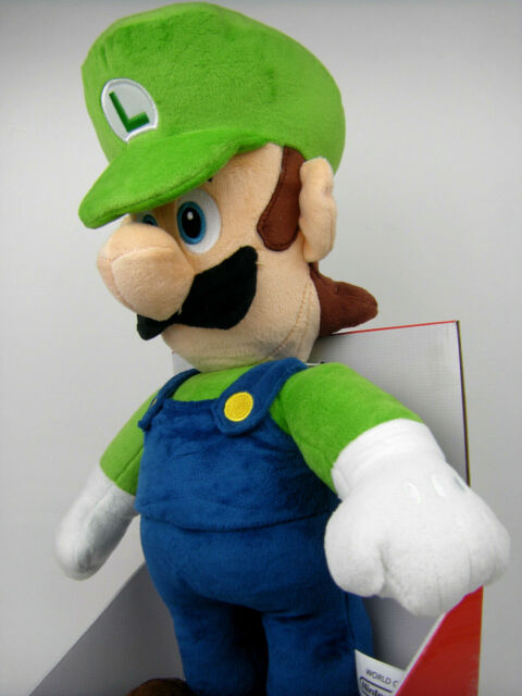 Super Mario Luigi Jumbo Plush World Of Nintendo Official Licensed Product NEW | eBay
