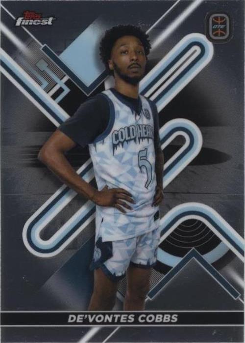 2022-23 Topps Finest OTE Overtime Elite - De'Vontes Cobbs #63 - 1 of 1