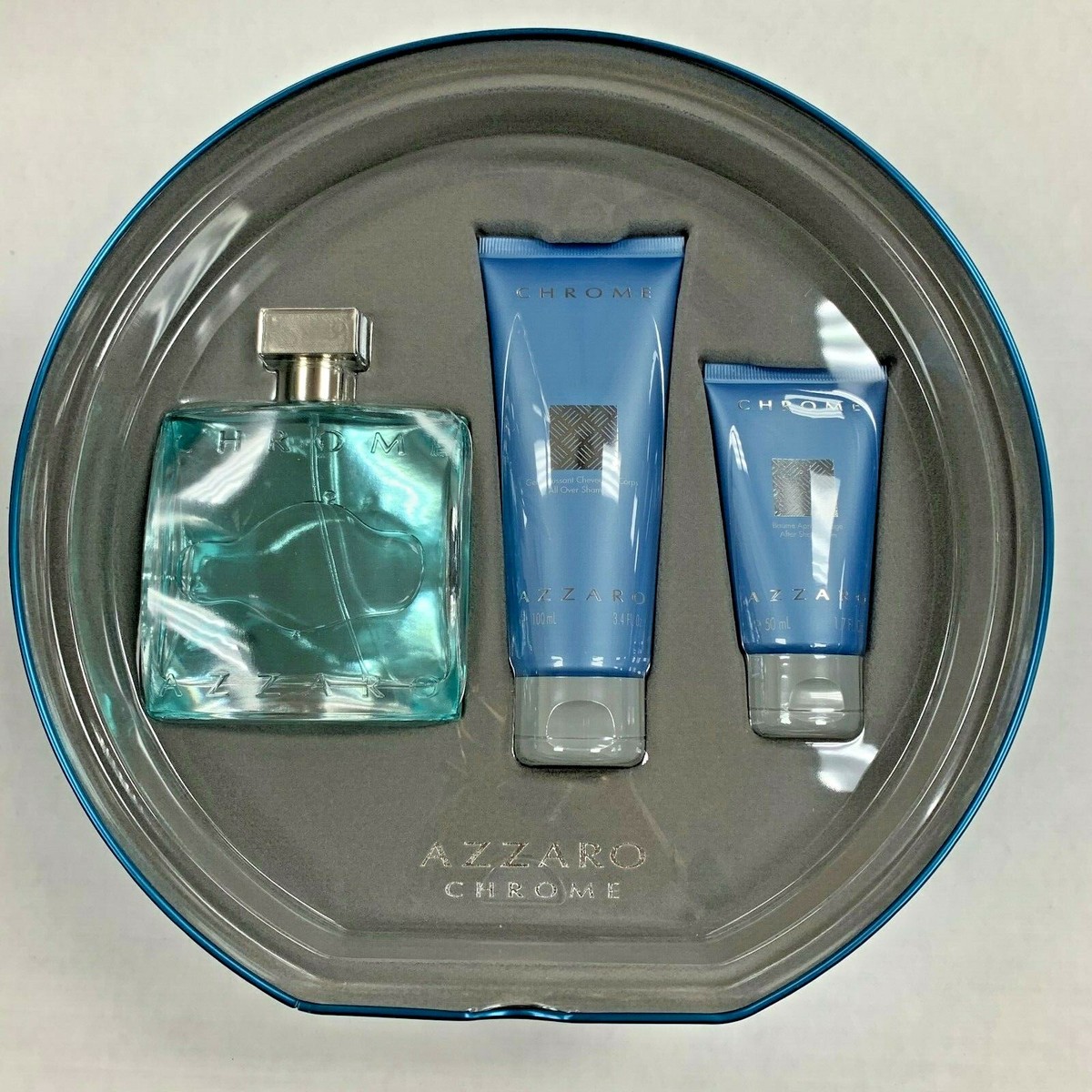 Chrome 3PC Mens Set- OZ EDT SPRAY, FL Oz AFTER