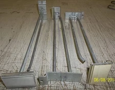 HOOKS, SLATWALL/SLOTWALL, GRIDWALL, LOT OF 10, USED