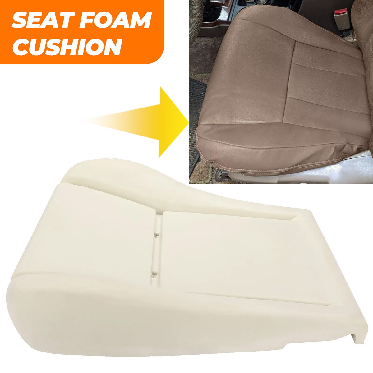 pappayo Driver Side Bottom Seat Foam Cushion For Toyota 4Runner Base