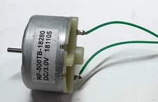 NEW RF-500TB-18280 DC Motor - 3 VDC 2700 RPM ~ Quantity Discounts