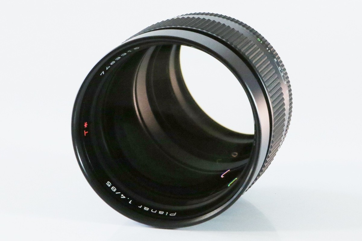 Mint] Contax Carl Zeiss Planar T* 85mm f/1.4 MMJ Lens w/ Pouch