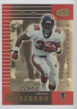 1999 Leaf Certified Mirror Red Jamal Anderson #105 au9