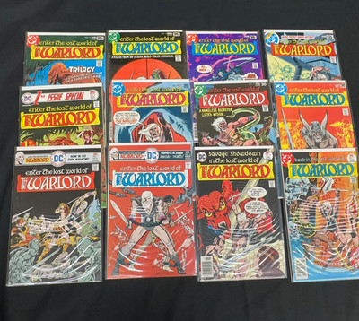 Enter the Lost World of The Warlord | Comic Lot | 1-2, 4, 7-15 | DC