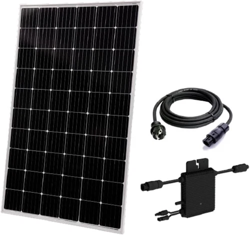 Impianto solare per balcone Technaxx TX-212 da 300W con pannello solare monocris