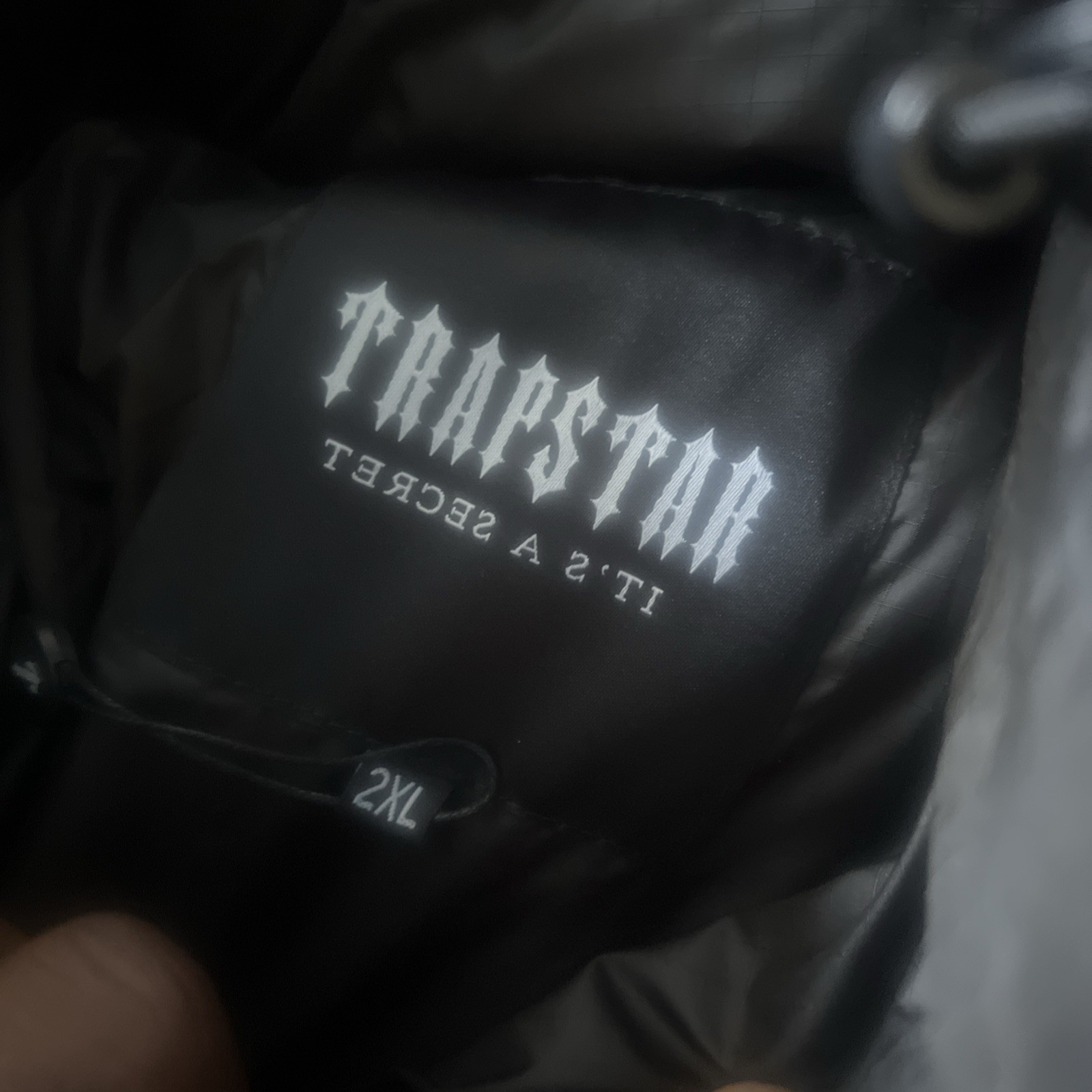 TRAPSTAR SHOOTERS HOODED PUFFER BLACK- XL image 5